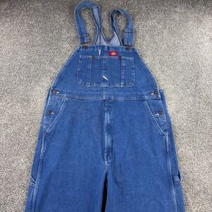 Dickies Blue Denim Overalls